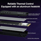 1TB PS5 SSD with Heatsink PCIe Gen4 NVMe M.2 Gaming SSD, 7400MB/s Read - Image 5