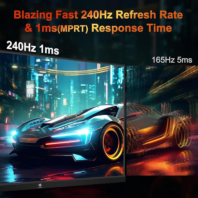 Z-Edge 24.5 inch 240Hz 165Hz 144Hz Gaming Monitor, FHD 1080p, MPRT 1ms - Image 2