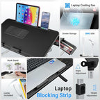 Laptop Lap Desk with Cooling Fan - Image 3
