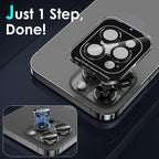 YWXTW Camera Lens Protector for iPhone 15 Pro/iPhone 15 Pro Max, Tempered Glass - Image 4