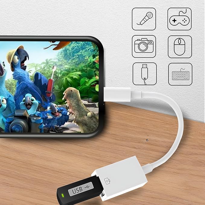 Type-c to USB Adapter, USB-C to USB-A 3.1 Gen1 Female Adapter Cable Converter - Image 5