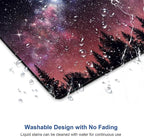 Hokafenle Square Mouse Pad, Galaxy Mouse Pad, Mouse Mat Square Waterproof Mouse - Image 5