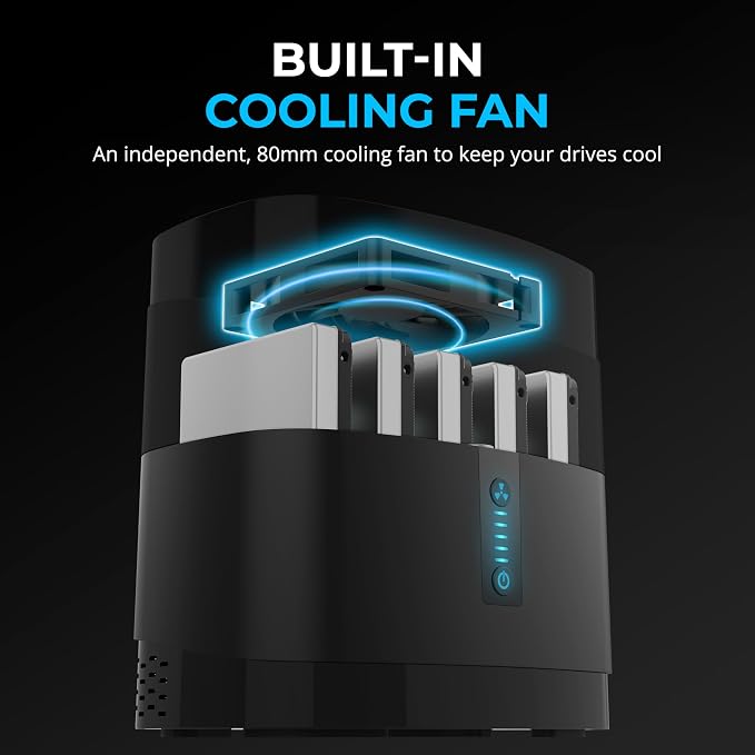 SABRENT 5-Bay USB-C Docking Station - Image 7