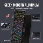 EPOMAKER Galaxy100 QMK/VIA Wireless Gaming Keyboard, Aluminum Shell, - Image 3