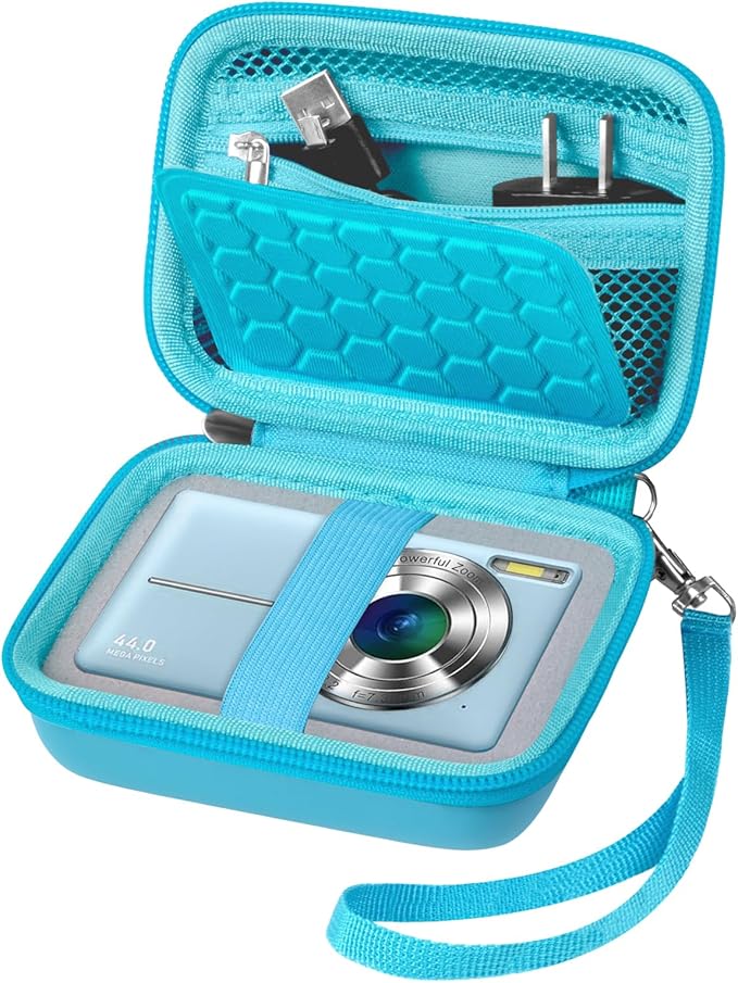 Carrying & Protective Case for Digital Camera, AbergBest 21 Mega Pixels 2.7" by COMECASE