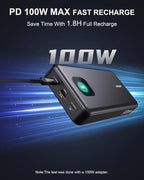 140W Power Bank, 25000mAh Laptop Portable Charger - Image 7