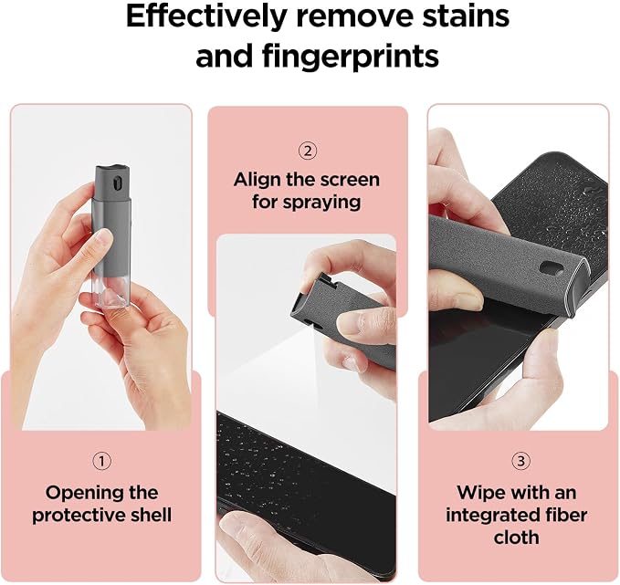 YTT Screen Cleaner, All-in-One Spray & Wipe Cleaner, - Image 6