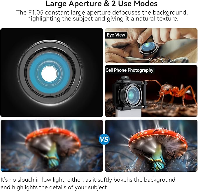 Macro Lens Kit for Smartphone, 10-20X Micro Phone Lens - Image 5