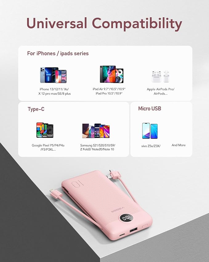 VEGER Portable Charger for iPhone - Image 6