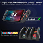 Switch 2 Controller Charger, 4 in 1 Charging Dock - Image 3