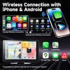 Carplay Screen for Car, Portable Wireless Car Stereo Audio Receivers - Image 2