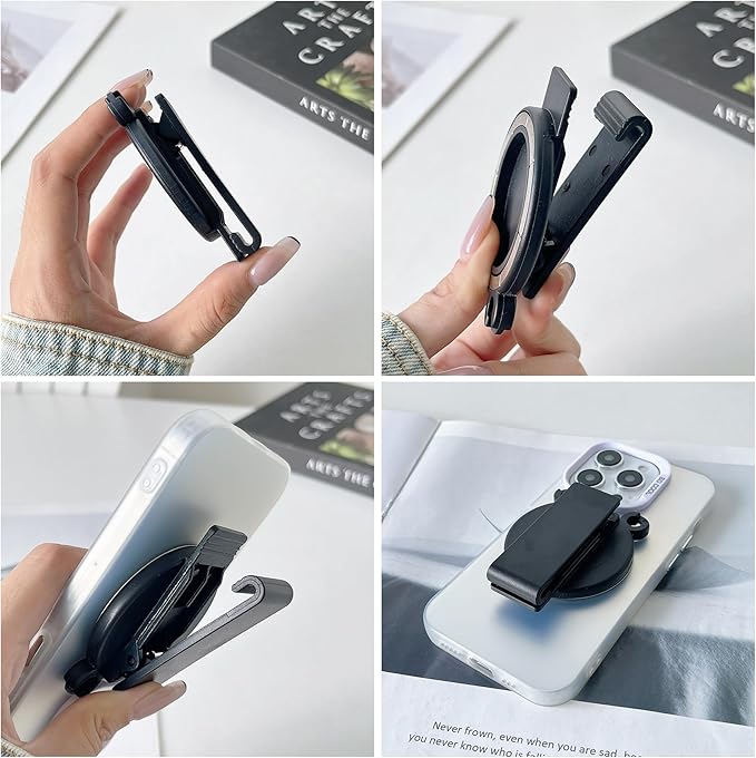 Ysnzaq Belt Clip Holder, Shoulder Bag Holder, Strong Magnetic Attraction - Image 5