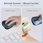 New Wireless Mouse Barcode Scanner, 2-in-1 Design 2D Handheld Barcode Scanner - Image 2