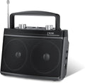 Portable AM FM Radio with Best Reception, Transistor Radio with Bluetooth Plug by Audiocrazy