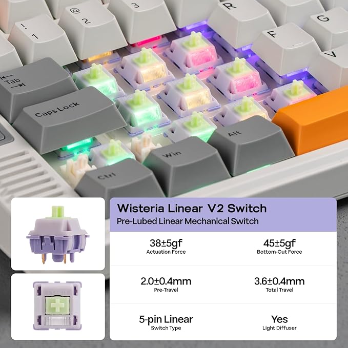 EPOMAKER RT85 Wireless Mechanical Keyboard - Image 7