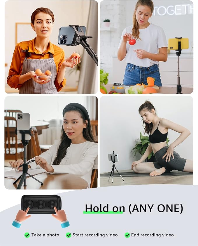 Fingertip Bluetooth Remote Control TIK TOK Wireless Page Turner TYUOBOX Camera - Image 4
