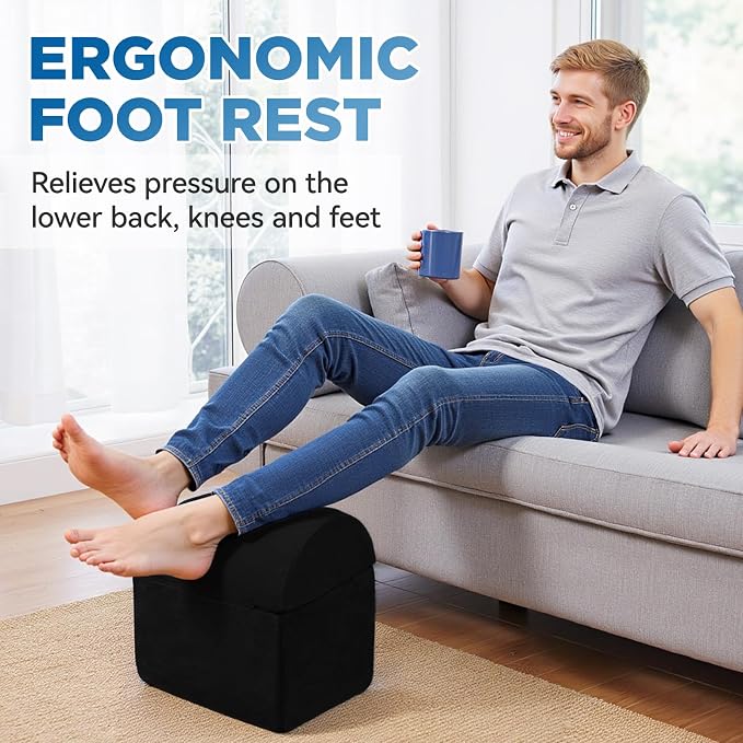 Adjustable Foot Rest for Under Desk at Work - Image 8