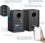 BT16 Active Bookshelf Speakers 3.5" Woofer - Image 6