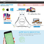 iDiskk 256GB App-le Certified Flash Drive Photo Vault - Image 2