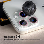 beuxece for 6 Pack iPhone 15 Pro/iPhone 15 Pro Max Camera Lens Protector 9H - Image 2