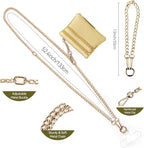 Clip and Go Strap for Phone Gold Metal Chain - Image 4