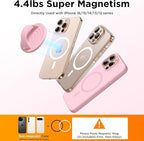 Magnetic Phone Ring Grip Holder, Silicone Finger Loop Grip, Compatible - Image 6