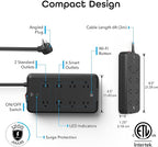 Geeni Surge Ultra Smart 8-Outlet Surge Protector – 6 Smart Outlets, 2 Always-On - Image 6