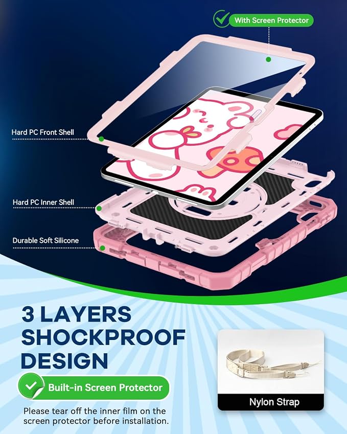 Cantis Case for iPad 11-inch 2025/ iPad 10th Generation 2022 - Image 3