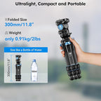 SIRUI AM-223L Carbon Fiber Mini Tabletop Tripod Kit, Compact Lightweight - Image 6