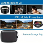 Universal 7-in-1 Mobile Phone Camera Lens Kit, Funny Cell Phone Lens - Image 6