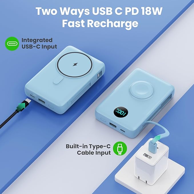 Magnetic Portable Charger 10800mAh - Image 7