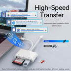 SD Card Reader for iPhone iPad Mac, USB C and Lightning Dual Connector Memory - Image 3