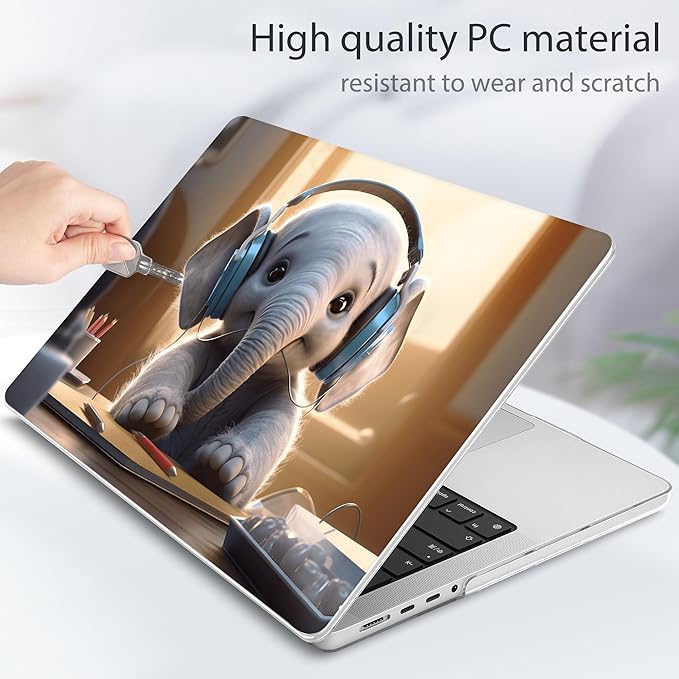 Tuiklol for M4 MacBook Pro 14 Inch Case 2024-2021 Release A3112 A3401 A3185/M3 - Image 6