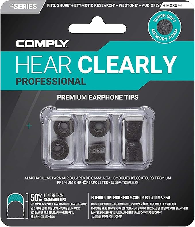 Comply P-Series | Memory Foam Replacement Ear Tips Designed - Image 7