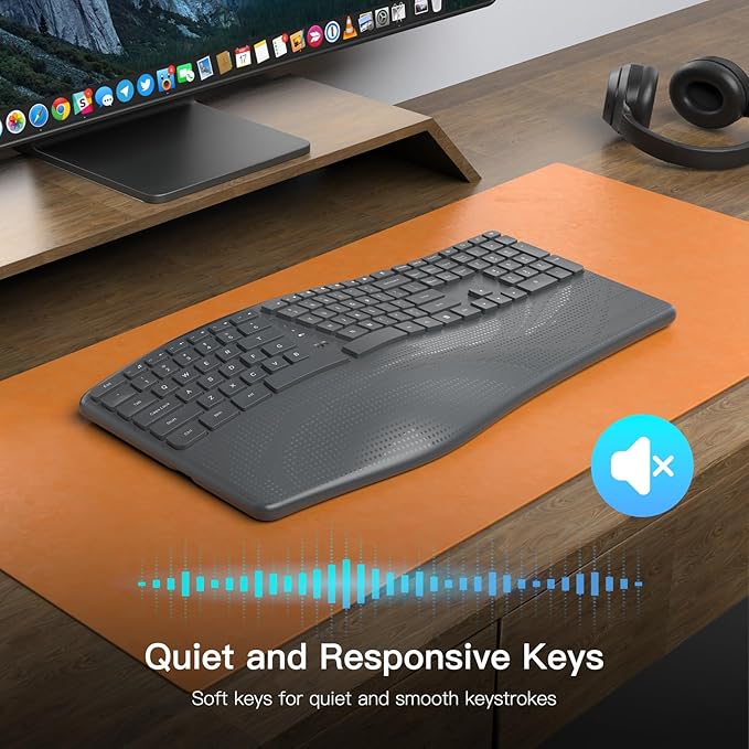 Ergonomic Wireless Keyboard - Image 7