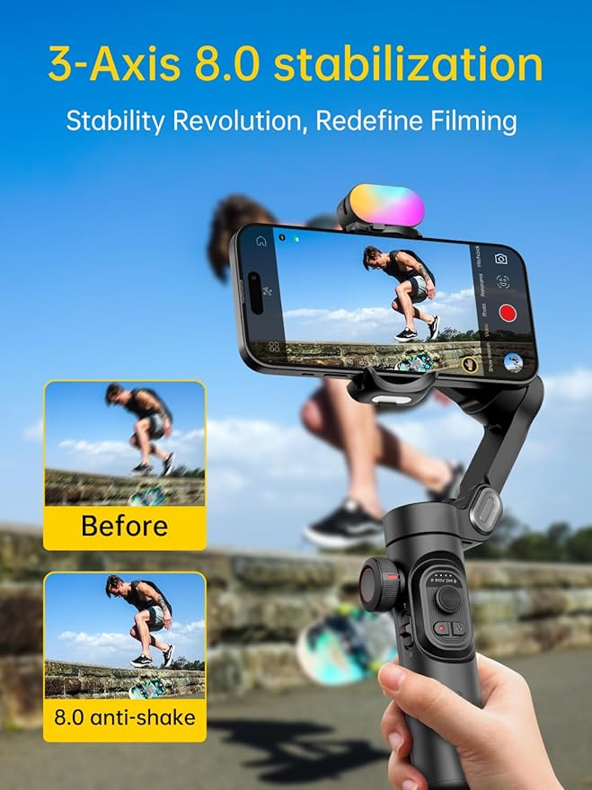 3-Axis Gimbal Stabilizer for Smartphone - Image 3