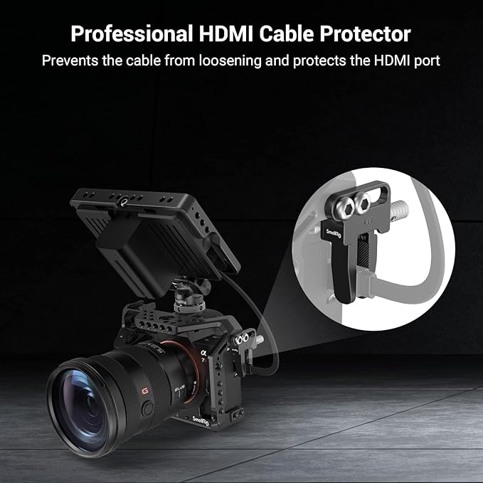 SmallRig Cable Clamp for Sony A7RIII / A7III / A7R IV / A7 II, for FUJIFILM for - Image 3