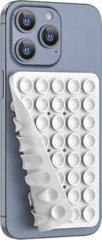 Silicone Double Sided Suction Phone Case Mount, Detachable Hands Free & Strong - Image 3