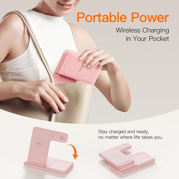 2025 3 in 1 Wireless Charger for iPhone 16 15 14 13 12 11 XR 8, Apple Charging - Image 3