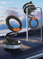 360° Adjustable Vacuum Magnetic Phone Holder by OUNAIDECarAccessories