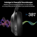 TOZO HT2 Hybrid Active Noise Cancelling Headphones, Wireless Over Ear Bluetooth - Image 3