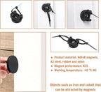 15Pcs Magnetic Cable Clips Zip Tie Mount Base, Cable Ties Holder, Electrical - Image 5