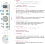 Rechargeable Shutter Release for Nikon AODELAN Wireless Camera Remote Control - Image 5