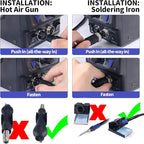 YIHUA 8786D I 2 in 1 Hot Air Rework and Soldering Iron Station - Image 6