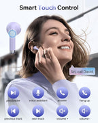 KTGEE Wireless Earbuds Bluetooth 5.3 Headphones, 40Hrs Playback Stereo Ear Buds - Image 4