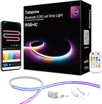32.8ft Bluetooth RGB+IC COB Led Strip Light by Tatazone