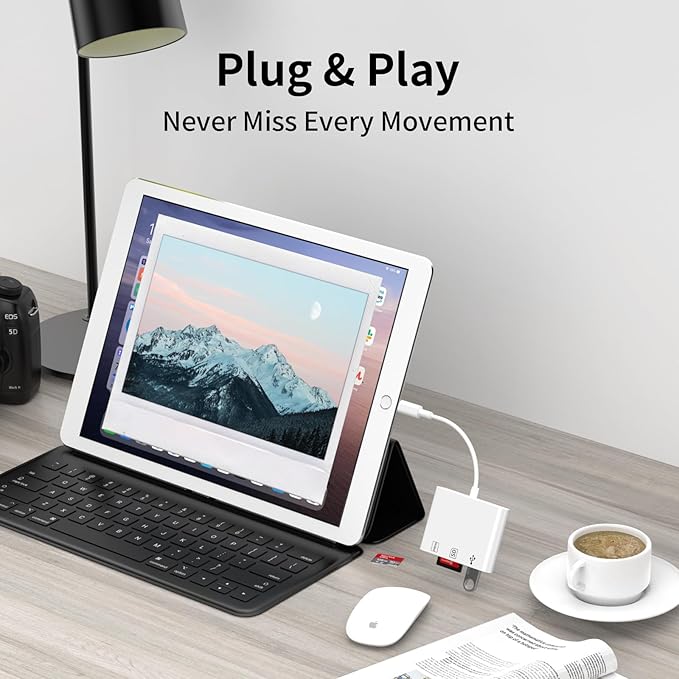 USB C SD Card Reader, 3 in 1 USB C Memory Card Reader - Image 7