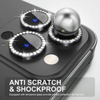 Choiche [3+1 for iPhone 14 Pro/iPhone 14 Pro Max Camera Lens Protector Bling - Image 3