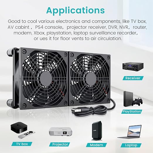 Wathai High Airflow Router Cooling Fan - Image 7