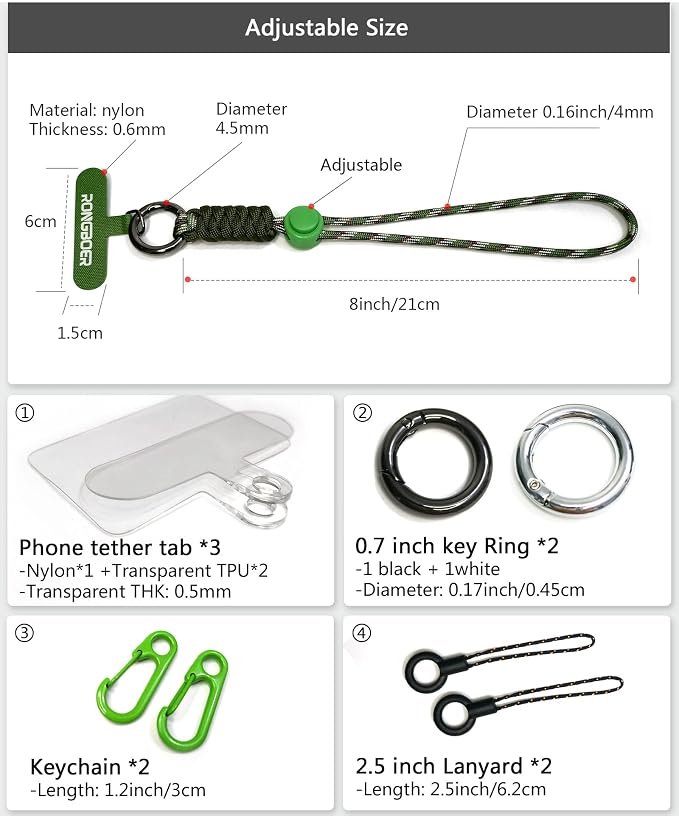 Cell Phone Lanyard Wrist Strap - Image 4